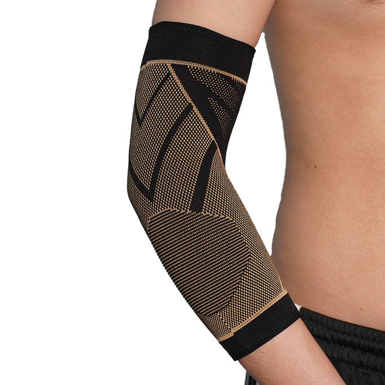 运动护肘定制铜纤维男女跑步篮球防撞防扭伤透气护手肘
